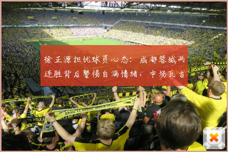 徐正源担忧球员心态:成都蓉城两连胜背后警惕自满情绪,中场瓦吉奇拉伤肌肉影响几何?